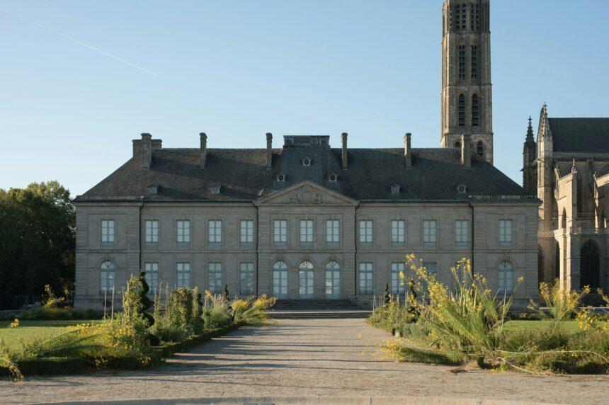 Gardens of the Palace de l'Eveche in Limoges, France