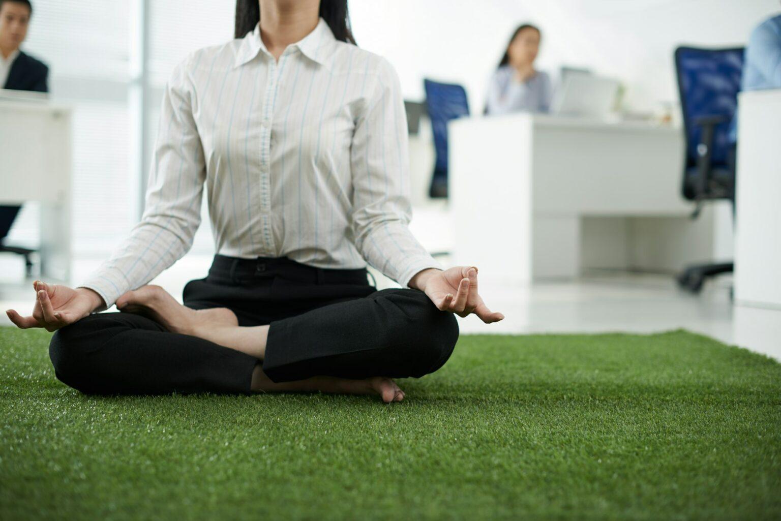 Office yoga