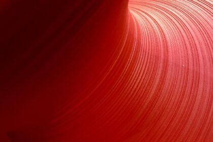 Red swirl abstract background