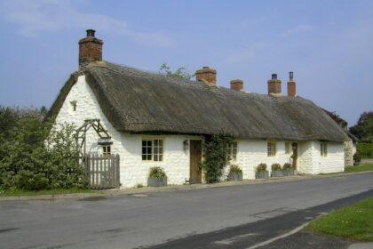 A thatched cottage at Harome