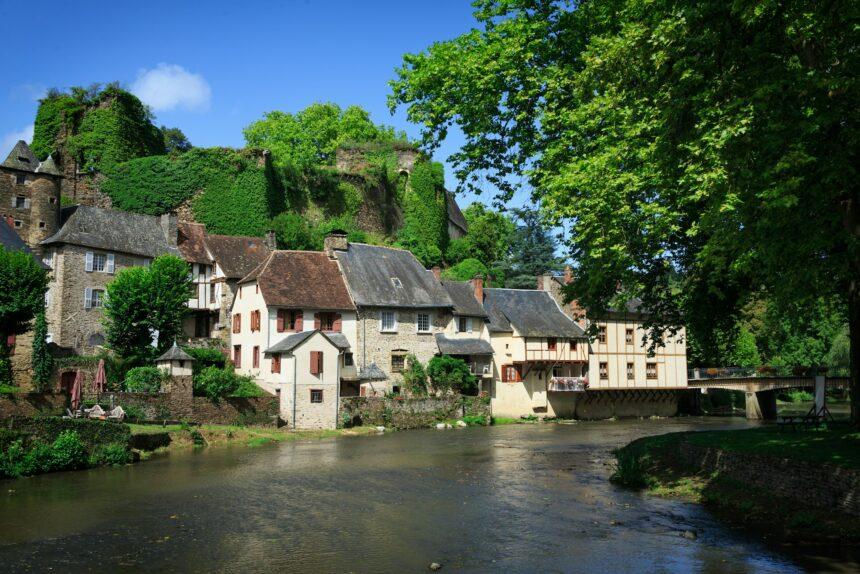 Segur village in France