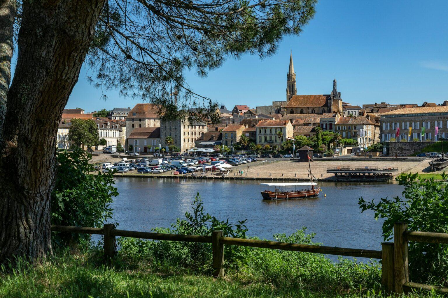 The town of Bergerac - Dordogne - France