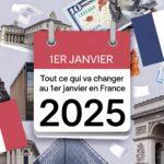 principaux changements qui entreront en vigueur au 1er janvier 2025 en France