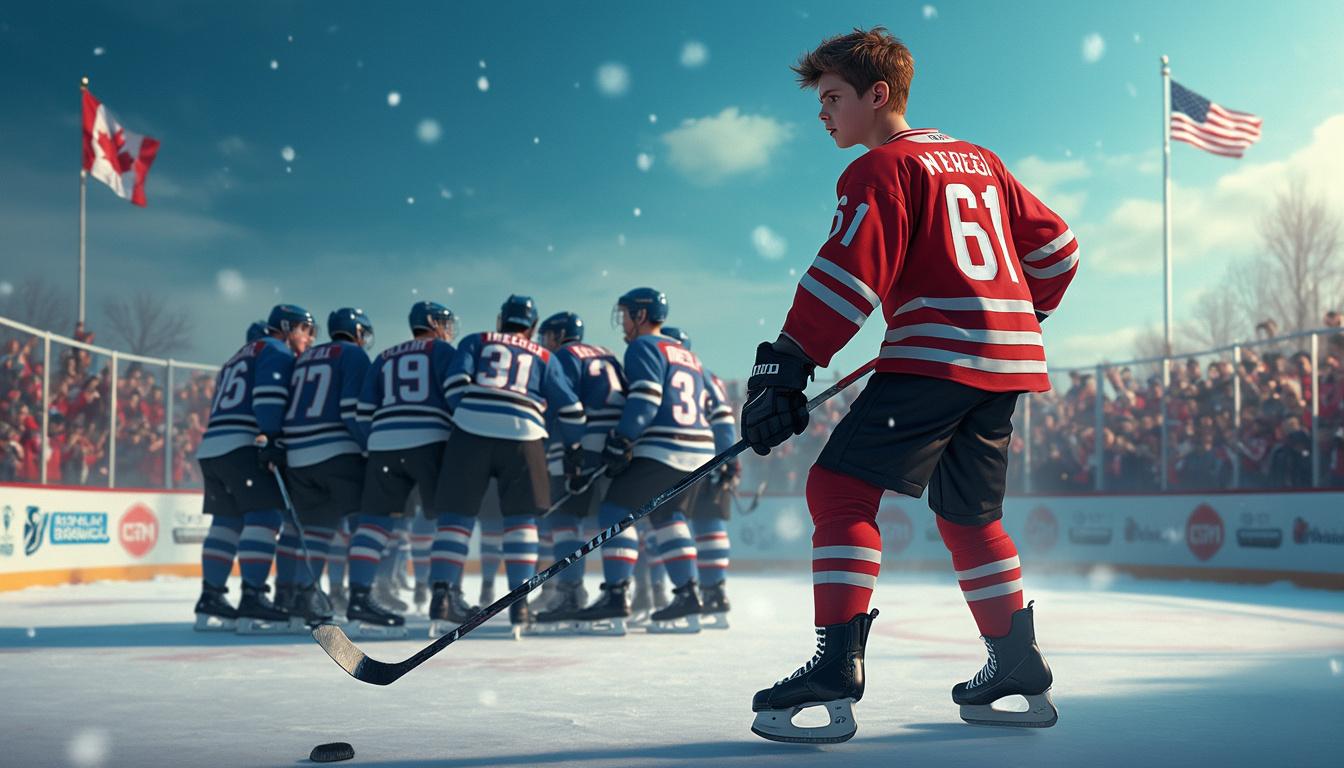 brandon hagel, talentueux joueur canadien, lance un défi audacieux à l'équipe américaine à l'approche de la finale des quatre nations. découvrez ses motivations et les enjeux de cette rencontre décisive pour le hockey international.