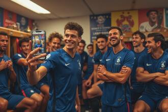 découvrez comment les coéquipiers de l'équipe de france taquinent benjamin pavard après son dernier post sur instagram, mêlant humour et camaraderie dans le monde du football.