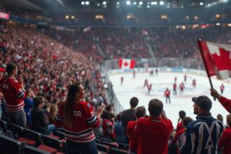 revivez le moment marquant où les fans ont fait entendre leur mécontentement en huant l'hymne national américain avant le match tant attendu entre team usa et team canada lors du face-off des 4 nations. un événement qui illustre la passion et l'intensité de la rivalité sportive.