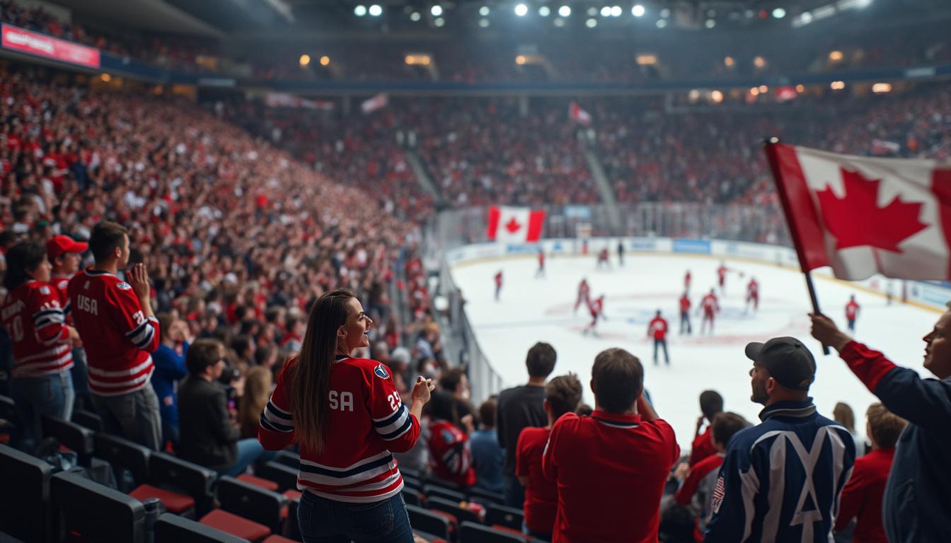 revivez le moment marquant où les fans ont fait entendre leur mécontentement en huant l'hymne national américain avant le match tant attendu entre team usa et team canada lors du face-off des 4 nations. un événement qui illustre la passion et l'intensité de la rivalité sportive.