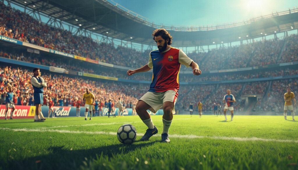 découvrez comment andrea pirlo, à 45 ans, prouve une fois de plus son génie footballistique en inscrivant un coup franc direct incroyable lors d'un match des légendes. un moment inoubliable qui souligne son talent intemporel sur le terrain.