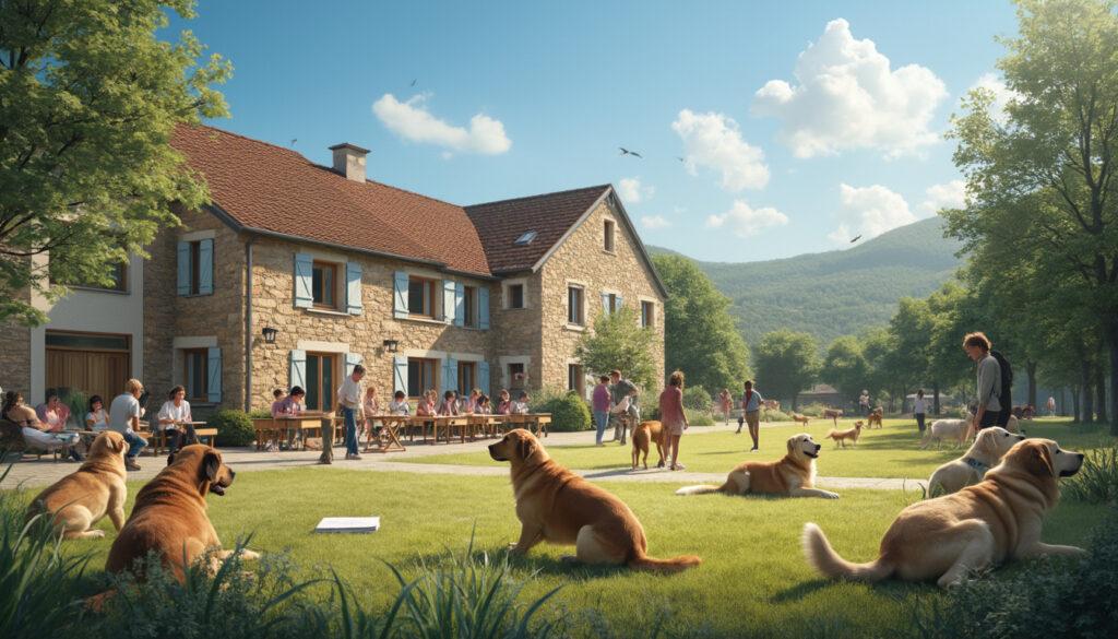 découvrez un lycée unique au cantal où les chiens sont au centre de l'enseignement. une approche innovante qui allie passion animale et formation pédagogique, permettant aux élèves de développer des compétences exceptionnelles tout en se connectant avec leurs compagnons à quatre pattes.