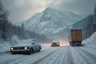 découvrez les dernières informations sur les perturbations du trafic causées par la neige sur les routes du massif central et des alpes. restez informé pour un voyage en toute sécurité.