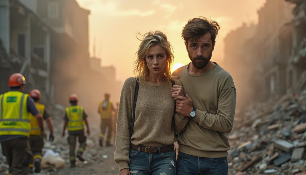 découvrez l'histoire poignante d'un couple français touché par le séisme dévastateur en birmanie. leur récit émouvant témoigne de la résilience humaine face à la catastrophe.