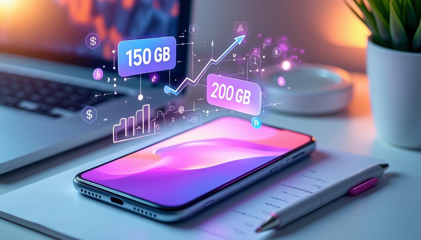 découvrez le forfait prixtel à 150 go pour seulement 6,99€. augmentez votre data à 200 go sans dépasser votre budget et profitez d'une connexion mobile optimale adaptée à vos besoins.