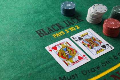Concept of gambling, Poker gambling game, accessories for poker
