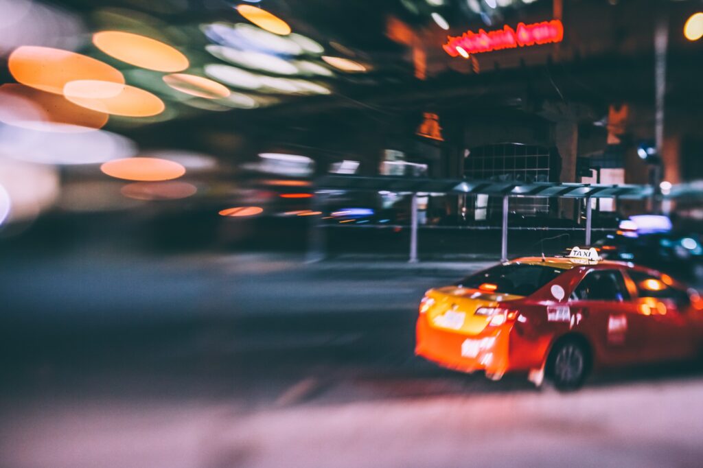 Taxi sign