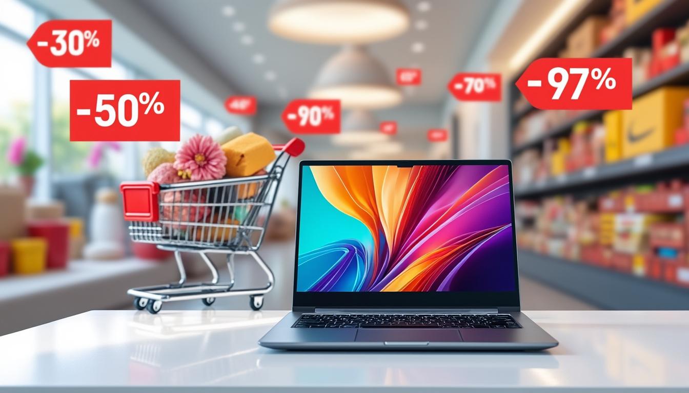 profitez d'une réduction incroyable sur ce chromebook lenovo à 4,4/5, désormais à 179€ au lieu de 279€, à seulement six jours du prime day. ne manquez pas cette offre exceptionnelle sur amazon !
