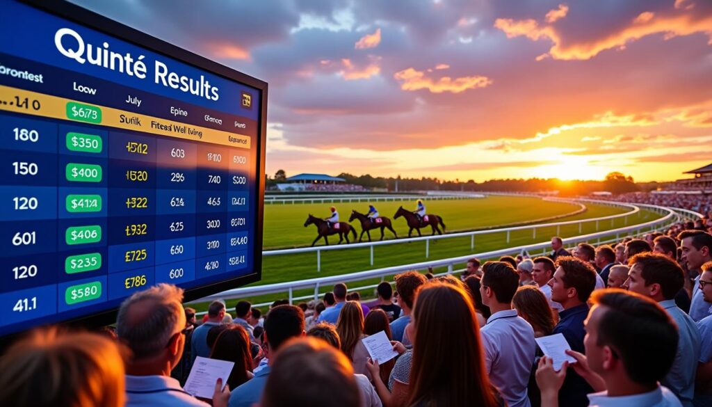 découvrez les résultats du quinté du jour du 08/07/2025, incluant les rapports détaillés, une analyse complète des performances et mon avis sur les courses. ne manquez pas nos astuces pour mieux parier !