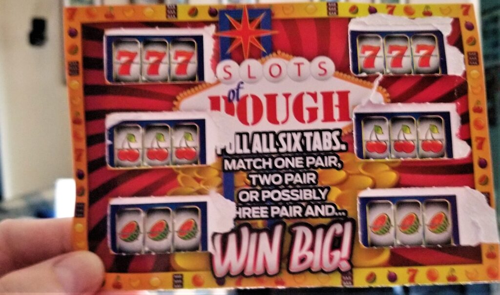 Lottery Ticket! Playing the Lottery!