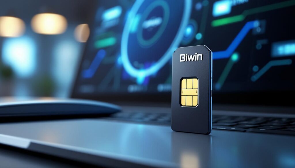 découvrez le nouveau ssd dévoilé par biwin, offrant une installation simplifiée et rapide grâce à un format innovant inspiré de la carte sim. idéal pour tous ceux qui recherchent puissance et facilité d’utilisation.