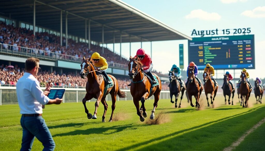 découvrez les résultats complets du quinté du 15 août 2025 : rapports détaillés, analyses des courses et mon avis sur les performances du jour. ne manquez aucune information essentielle pour vos pronostics !