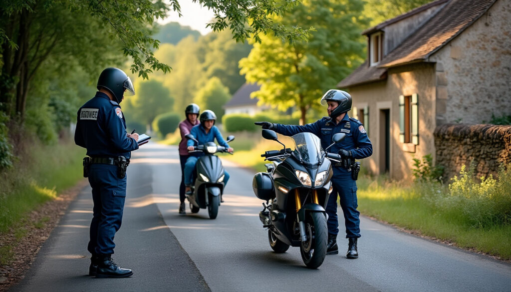 des gendarmes de dordogne ont stoppé deux individus circulant ensemble sur une trottinette électrique, leur infligeant comme sanction de poursuivre leur chemin à pied. découvrez les détails de cette intervention insolite et les règles à respecter pour la mobilité électrique.