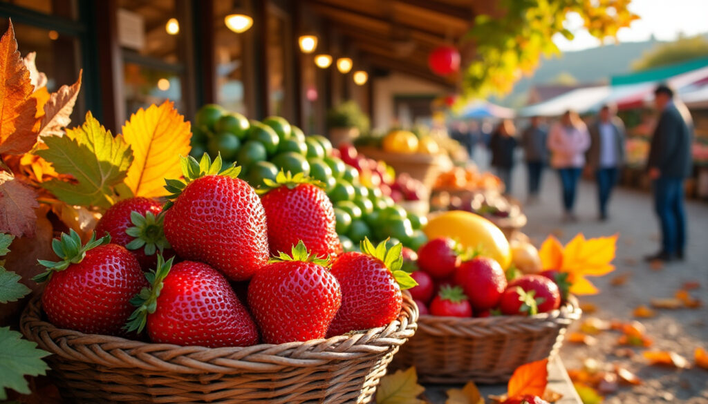 découvrez comment les fraises du périgord, réputées pour leur saveur, prolongent exceptionnellement leur saison jusqu’en novembre sur les marchés de dordogne. profitez de ce fruit local plus longtemps !