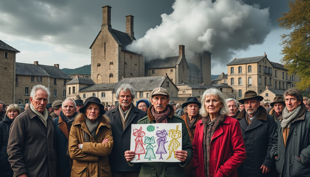 découvrez comment la fermeture annoncée des célèbres papeteries de condat suscite l'inquiétude des habitants d'une commune de dordogne, bouleversant leur avenir économique et social.