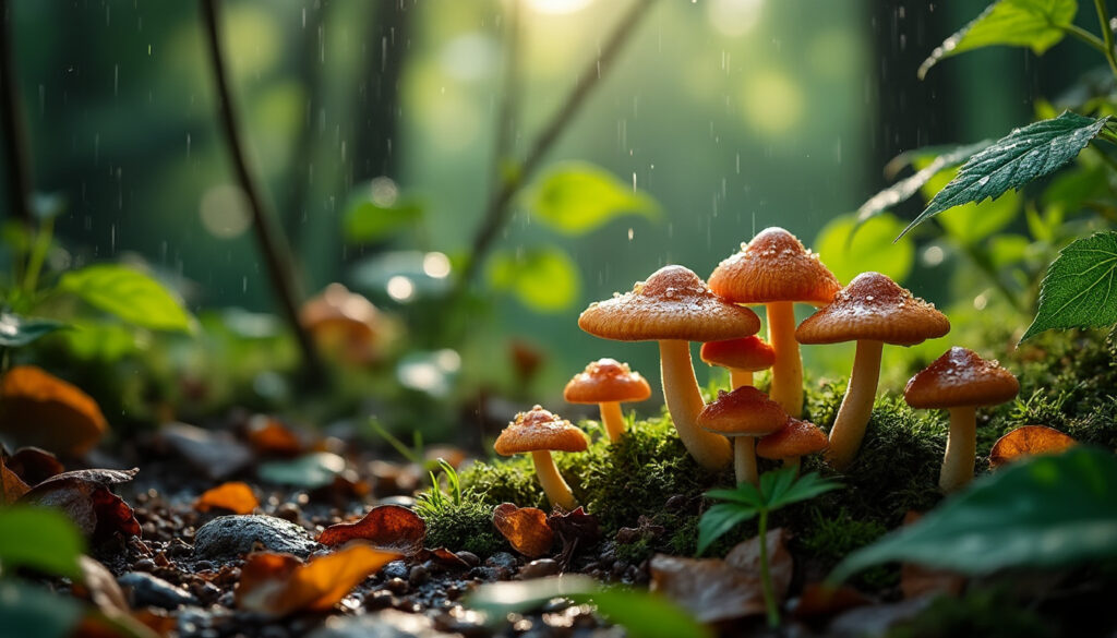 découvrez comment les forêts de dordogne révèlent toute leur richesse après la pluie, offrant une abondance de cèpes pour les amateurs de nature et de gastronomie.