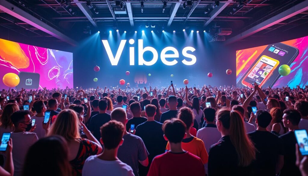 découvrez le lancement de 'vibes', la nouvelle application signée meta ai qui fait sensation avec une augmentation remarquable de ses téléchargements et de ses utilisateurs quotidiens. laissez-vous séduire par cette innovation incontournable du moment !