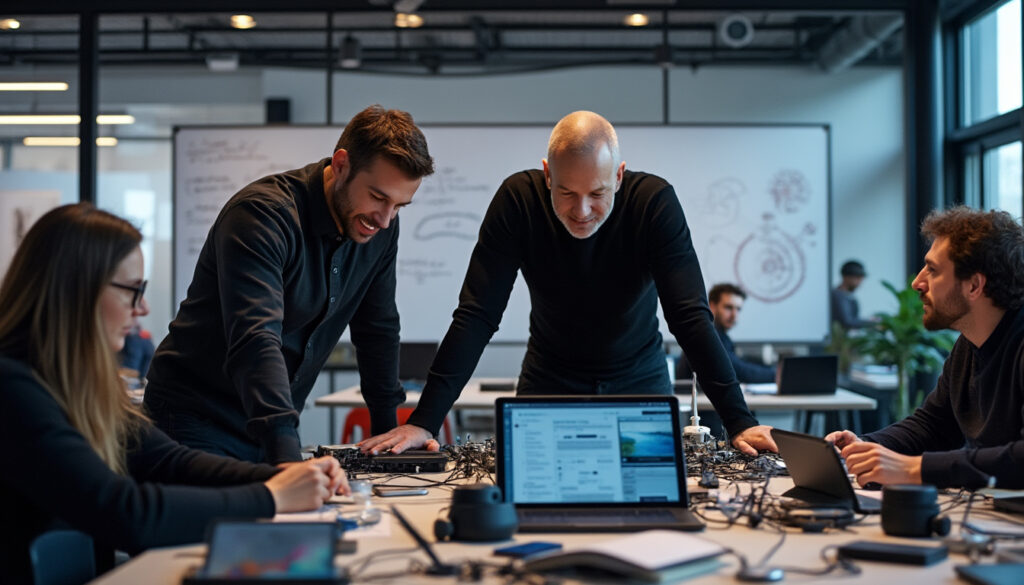 découvrez comment openai s’associe à jony ive pour imaginer un dispositif d’intelligence artificielle révolutionnaire, tout en faisant face au défi de trouver la formule idéale mêlant design innovant et avancées technologiques.