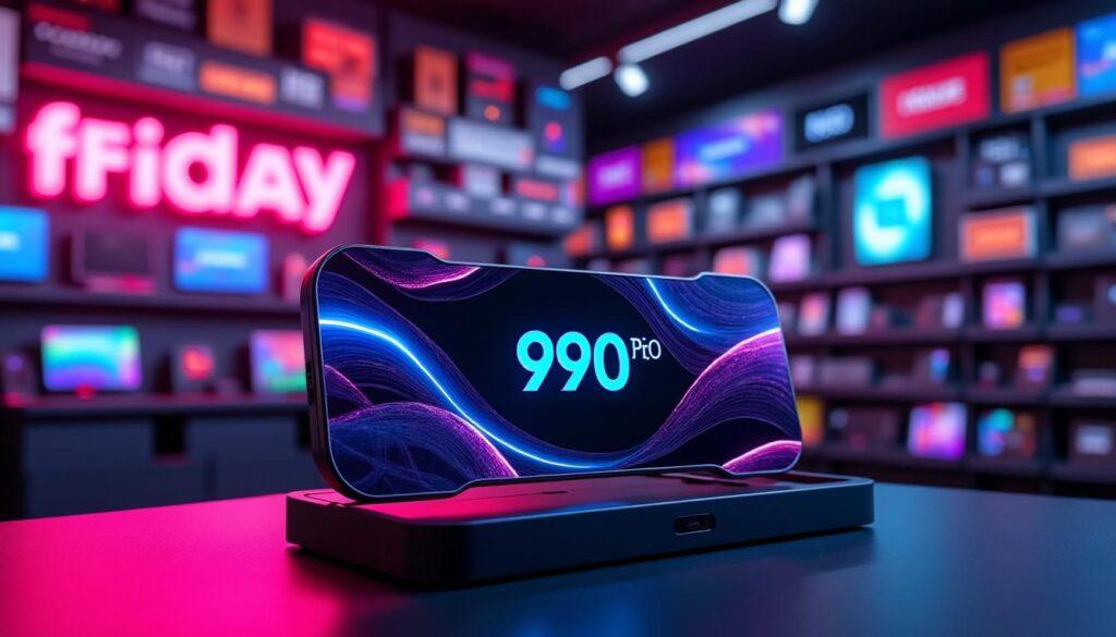 profitez du black friday avec amazon et bénéficiez de remises exceptionnelles sur le ssd nvme samsung 990 pro 4 to, des performances ultra-rapides à prix réduit !