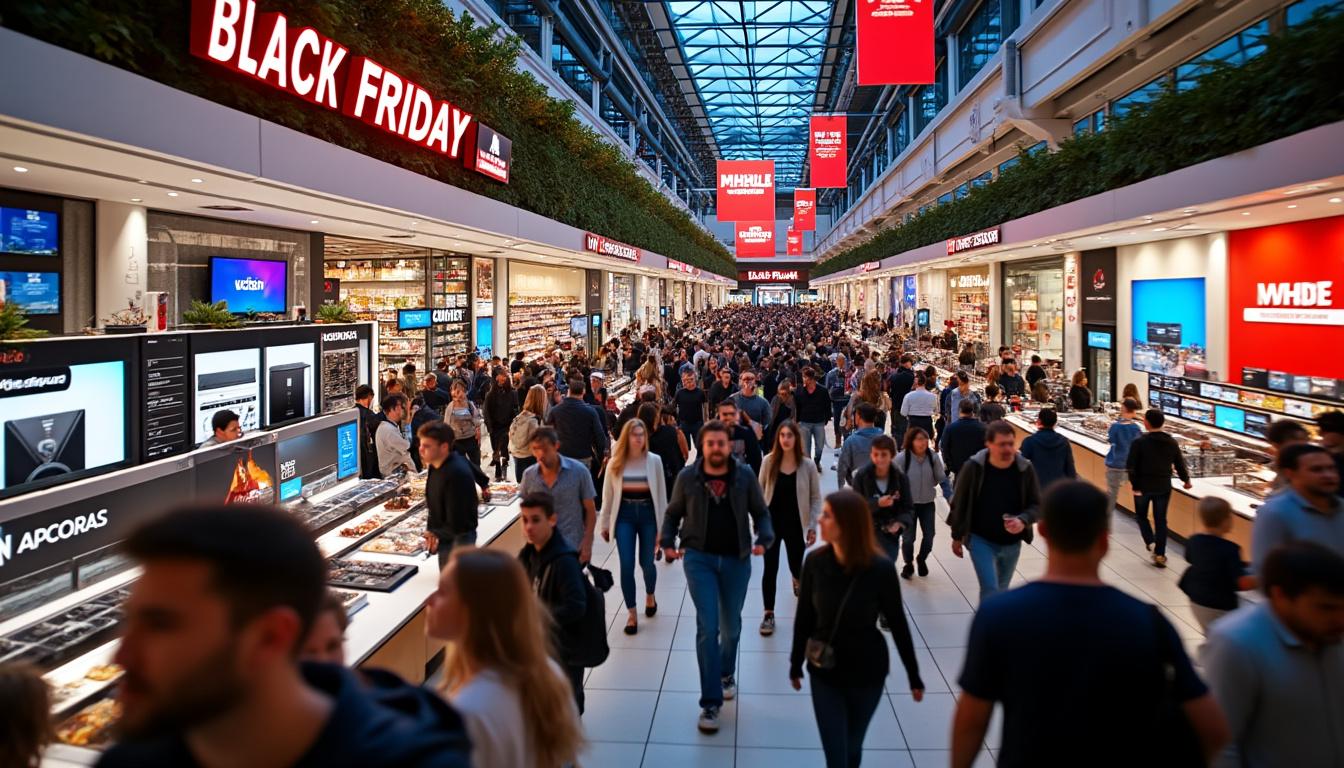 découvrez le top 10 des offres black friday à ne pas manquer ce samedi soir, parfaites pour les chasseurs de bonnes affaires à la recherche de réductions exceptionnelles.