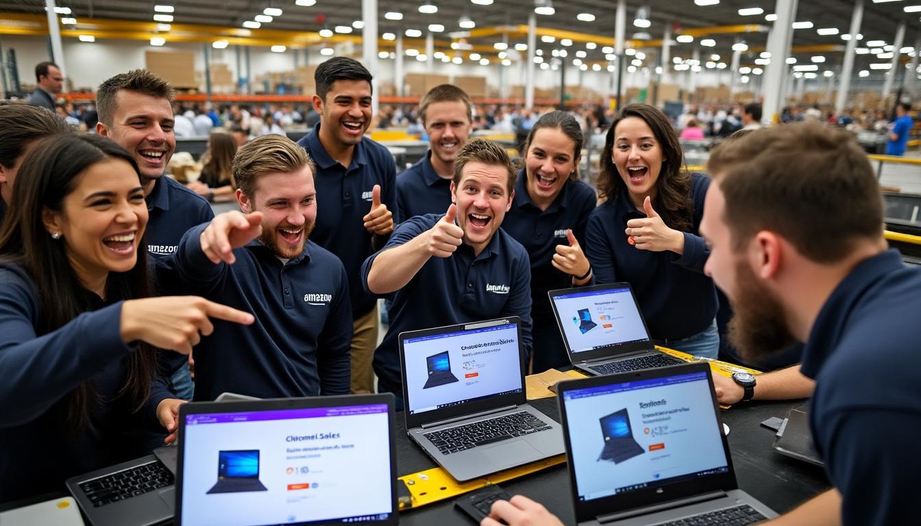 découvrez comment un stagiaire d’amazon a accidentellement fait baisser le prix d’un ordinateur portable lenovo à seulement 139 € lors du black friday. une offre inattendue à ne pas manquer !