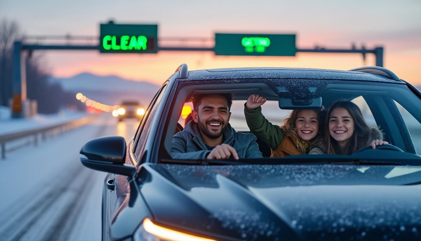 découvrez les astuces pour comprendre pourquoi votre voisin roule plus vite sur l'autoroute et apprenez comment obtenir un badge télépéage gratuit facilement.