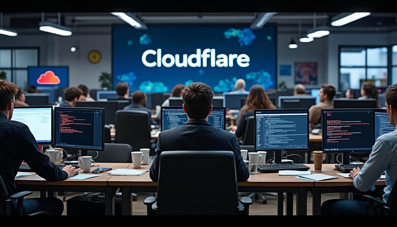 découvrez comment une panne mondiale affecte internet alors que cloudflare fait face à une défaillance majeure, perturbant de nombreux services en ligne.