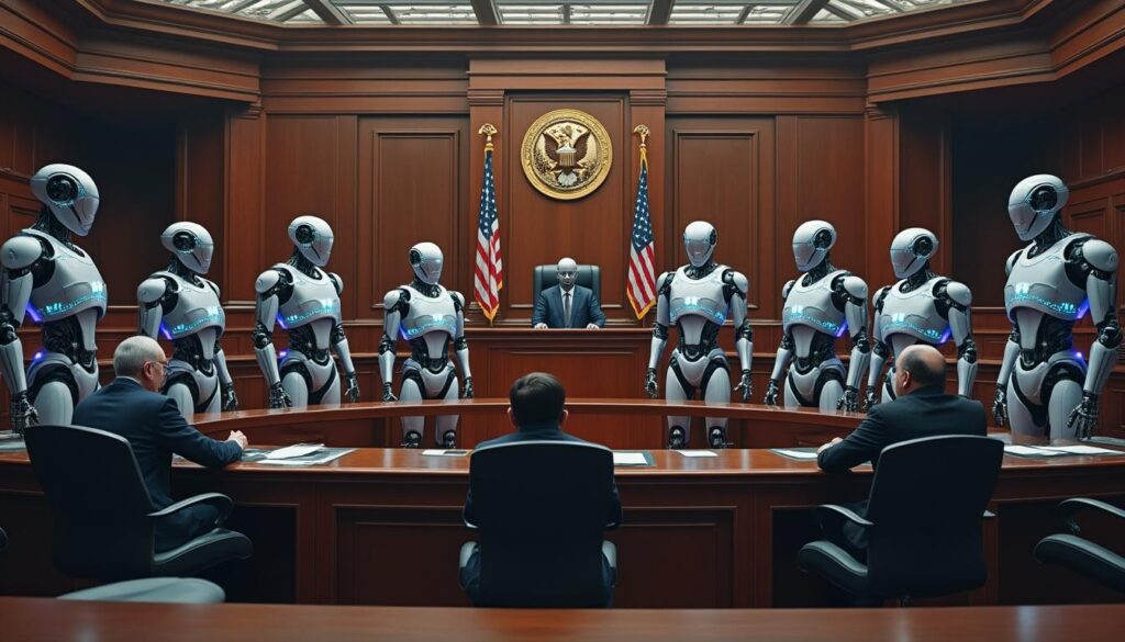 découvrez comment six géants de l’intelligence artificielle font face à une nouvelle plainte majeure aux états-unis liée au droit d’auteur, une étape cruciale dans la régulation de l’ia.