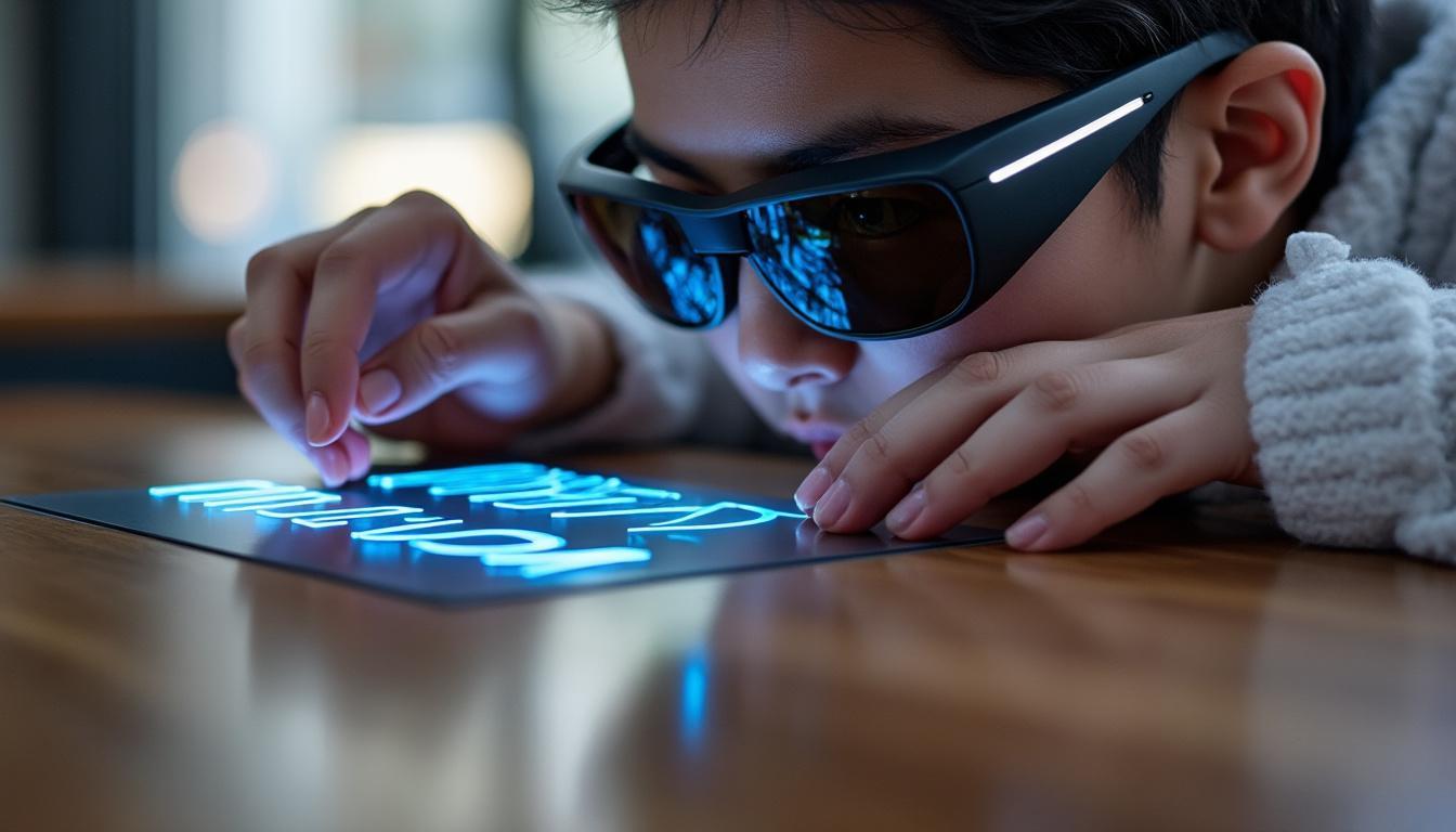 découvrez comment écrire sur une table tout en portant des lunettes ray-ban avec une fonctionnalité étonnante révélée par meta. innovation et style réunis pour une expérience unique.