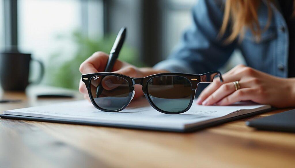 découvrez comment écrire sur une table tout en portant des lunettes ray-ban grâce à une fonctionnalité étonnante révélée par meta. innovation et style réunis pour une expérience unique.