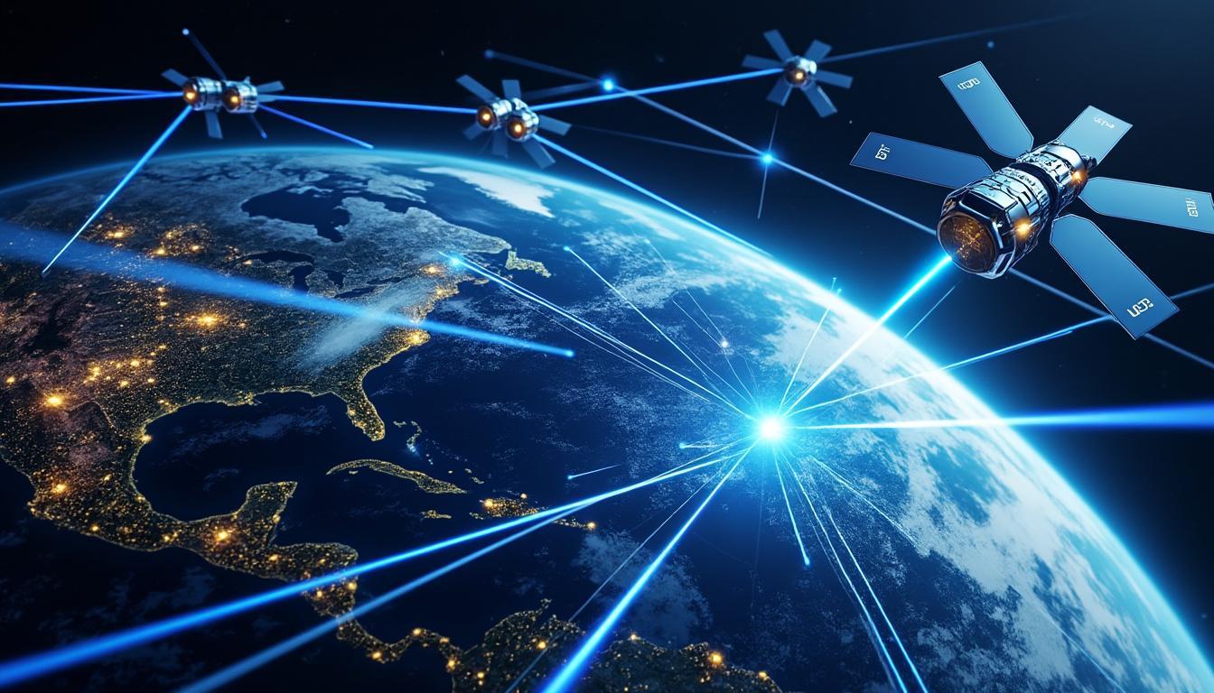 jeff bezos lance un projet ambitieux avec le déploiement de 5 000 satellites, posant un défi de taille pour le réseau starlink d'elon musk.