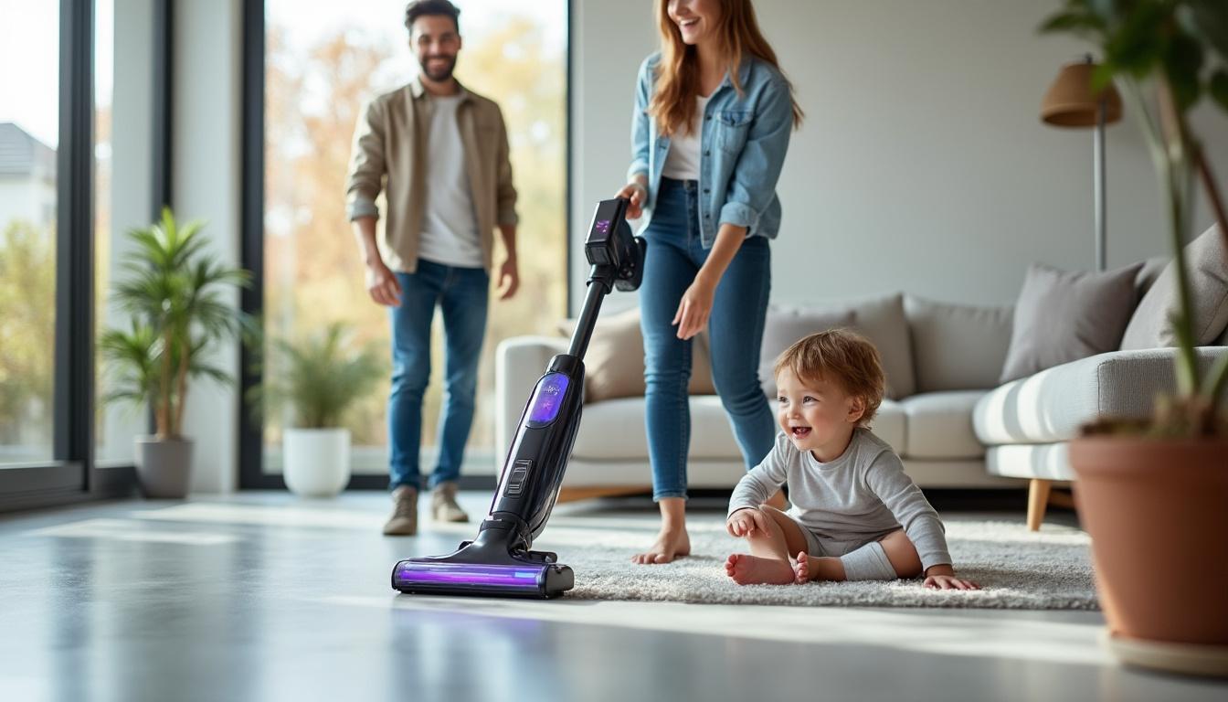 découvrez le laveur tineco avec mode vapeur puissant à -47%, un succès commercial phénoménal à prix mini. profitez d'un nettoyage efficace et économique dès maintenant !