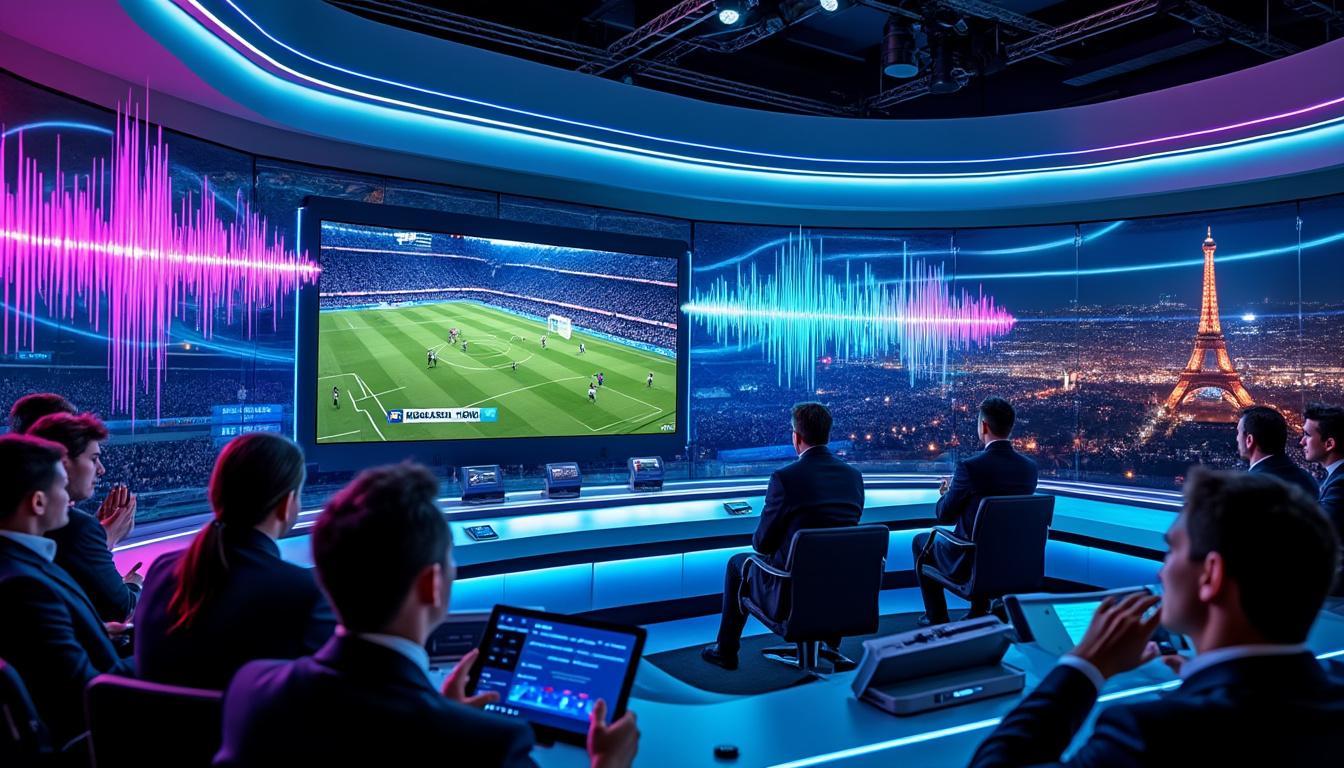 découvrez en exclusivité la première mondiale où l'ia reproduit les voix des commentateurs lors du match emblématique psg-om ce soir. une innovation technologique révolutionnaire à ne pas manquer !