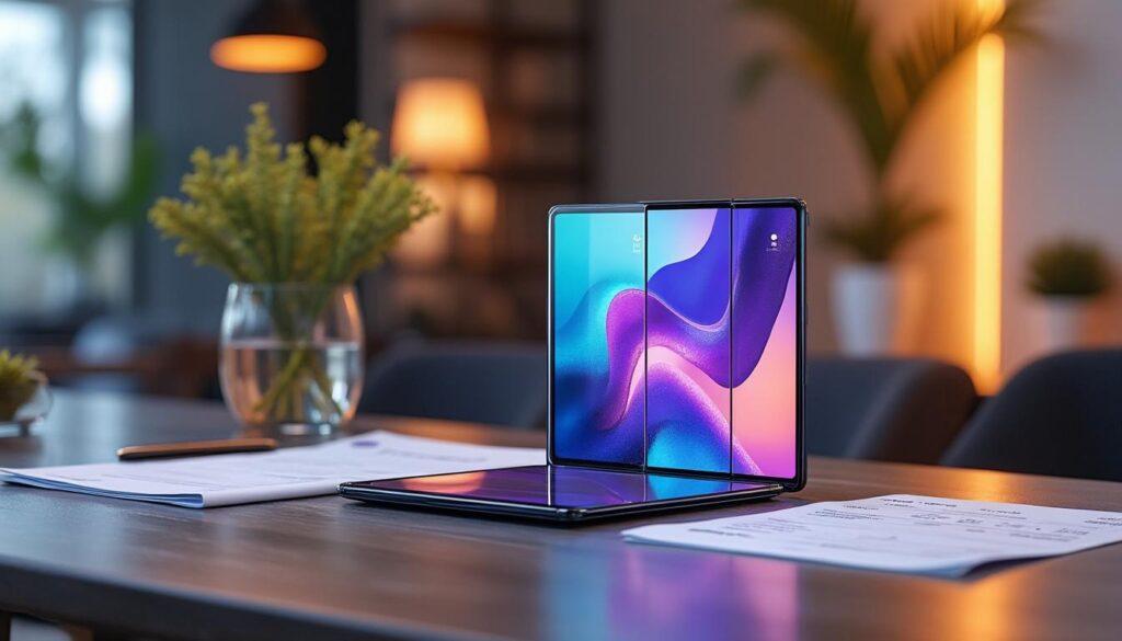 découvrez le prix du samsung galaxy z trifold, le nouveau smartphone pliable haut de gamme, alliant innovation et design, mais avec un coût élevé à la clé.